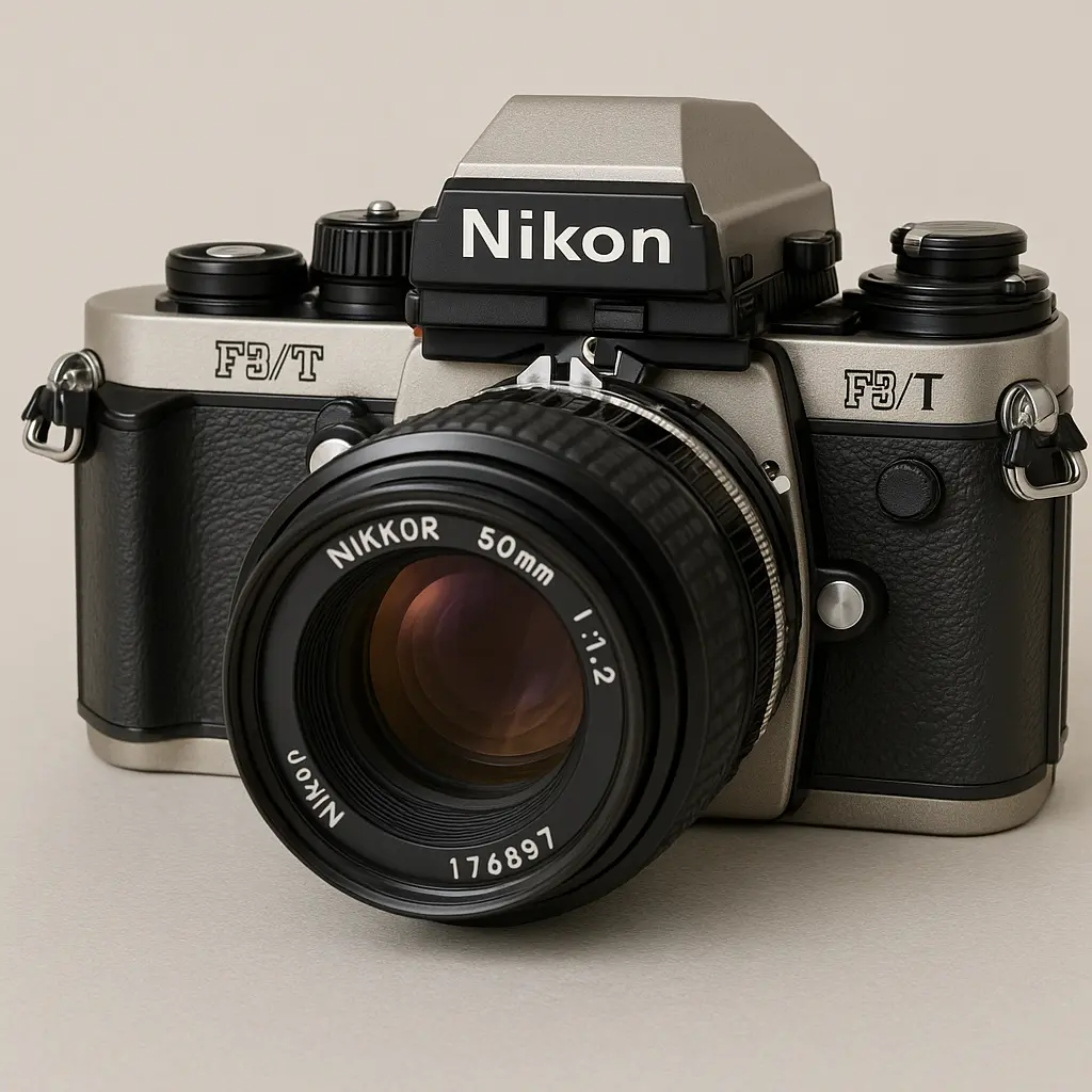買取事例：Nikon F3/T（チタン）＋Ai Nikkor 50mm f/1.2 S｜広島市中区銀山町出張査定レポート